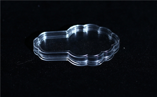 Transparent plastic box